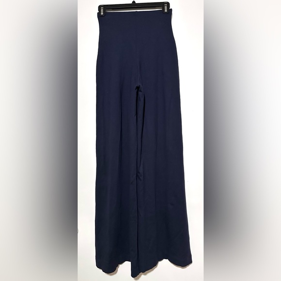 Ripley Rader Los Angeles Ponte Knit Wide Leg Pant Navy 3 Medium - Picture 5 of 6